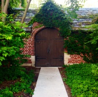Door to the gardens